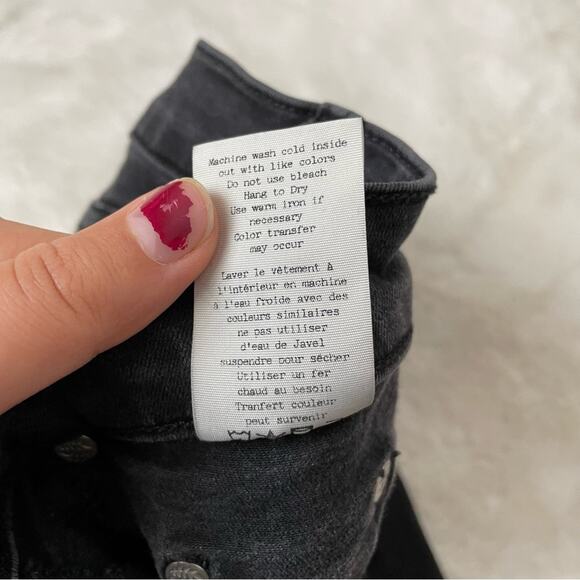 Rag & Bone High Rise Skinny Jeans - Picture 8 of 9